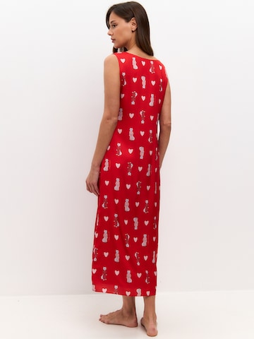 Cat e Lolette Summer dress 'Loungewear dress' in Red