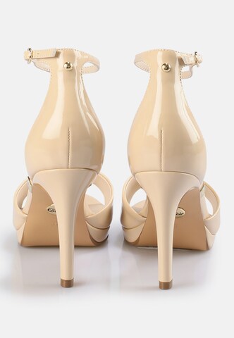 BUFFALO - Zapatos con plataforma 'Ronja' en beige