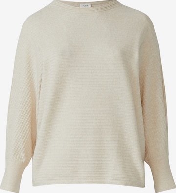 Pull-over s.Oliver en beige : devant