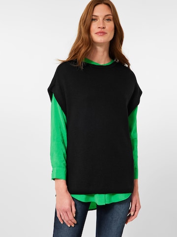 CECIL Sweater in Black: front