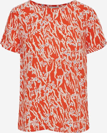ICHI Shirt 'VERA' in Rood: voorkant