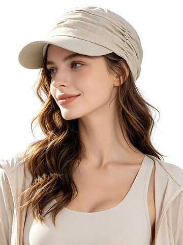 Magicshe Hat 'Schirmmütze mit Falten' in White