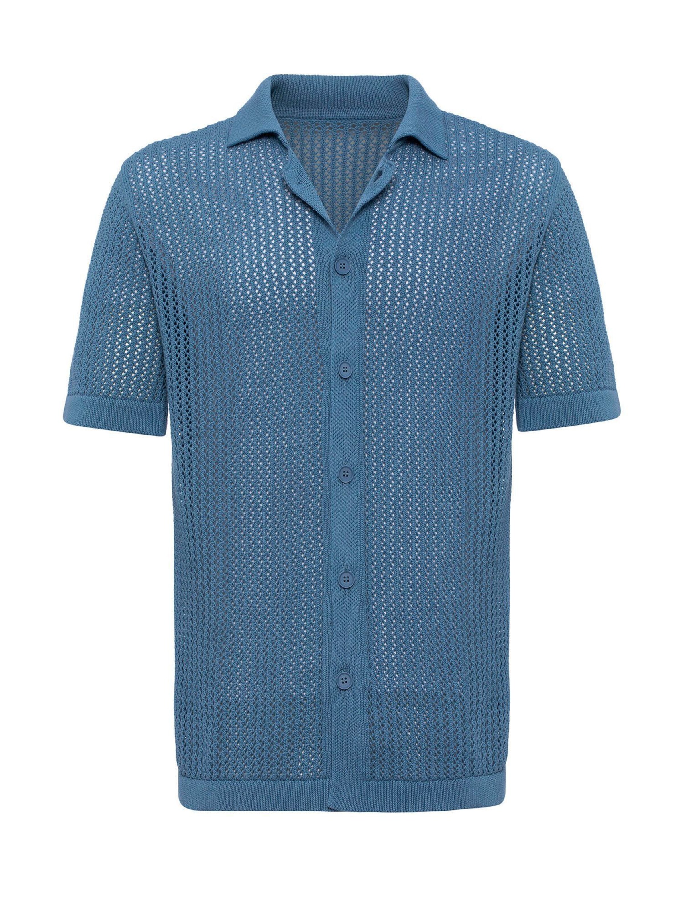 Antioch Regular fit Πουκάμισο σε μπλε: μπροστά