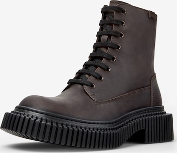 CAMPER Veterlaarsjes 'Pix Berlin' in Bruin: voorkant