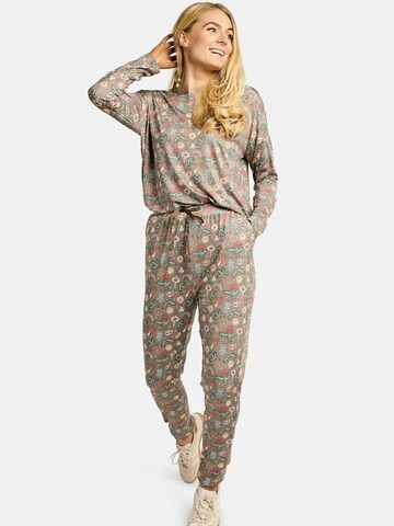 Liberte Essentiel Shirt ' ALMA-LS ' in Bruin