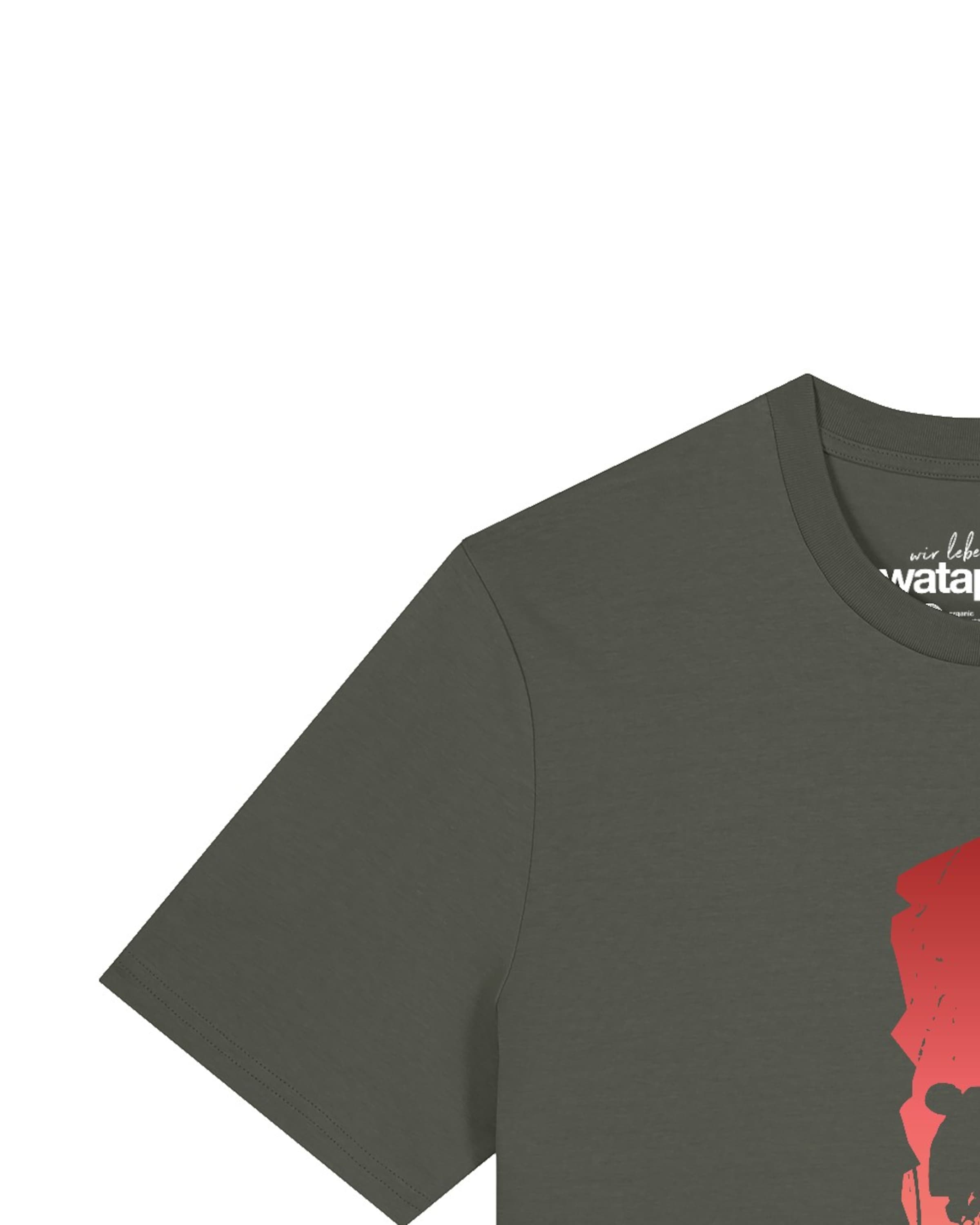 T-Shirt 'There's no limit' Watapparel en vert