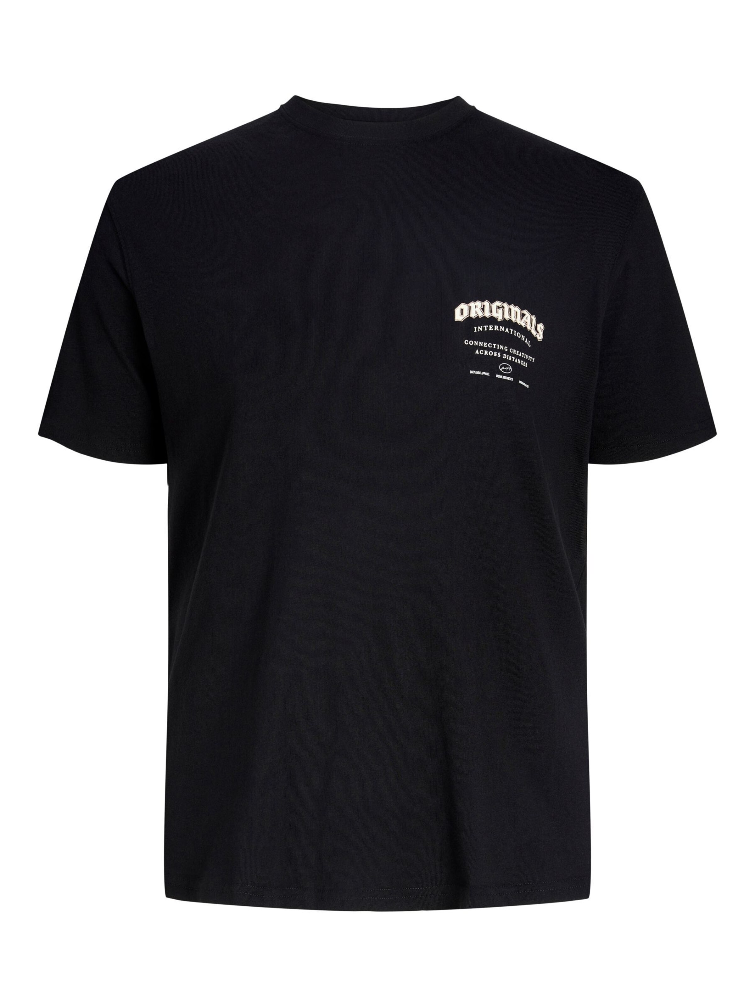 JACK & JONES Shirt in Zwart: voorkant