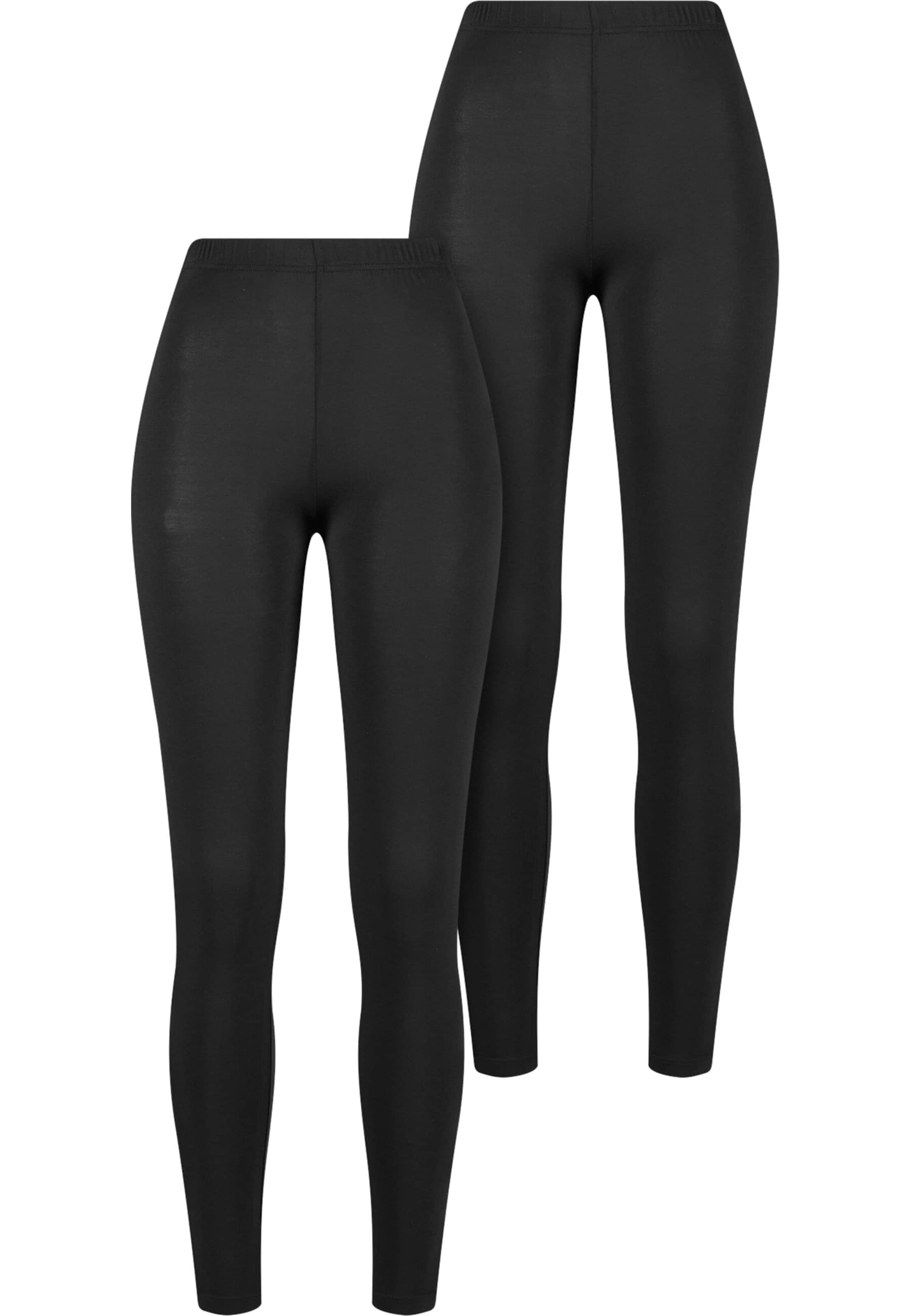 Urban Classics Regular Leggings ' ' i svart: framsida