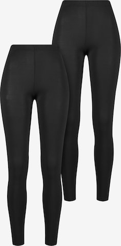 regular Leggings ' ' di Urban Classics in nero: frontale