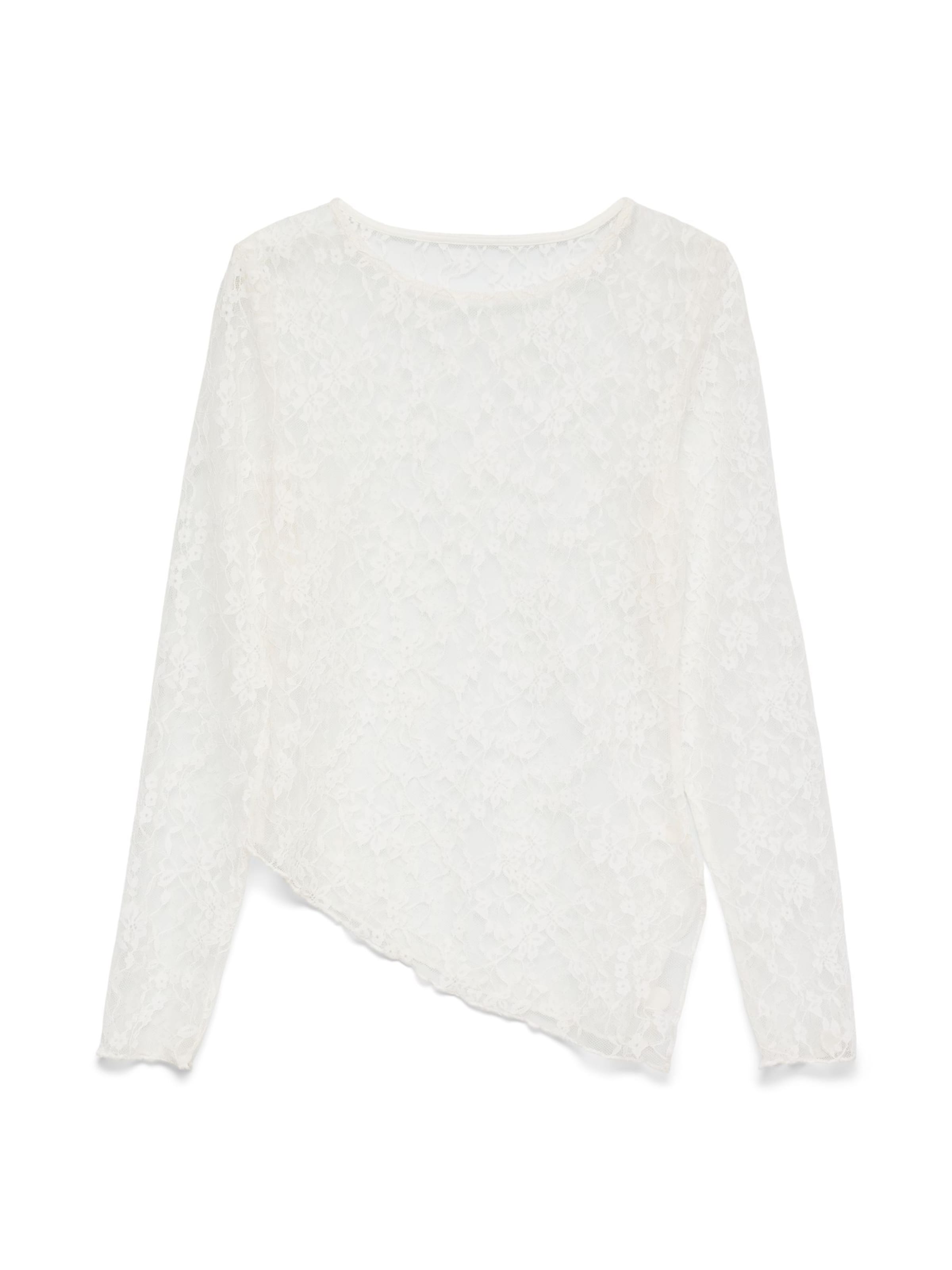 Haut VERO MODA en blanc : devant