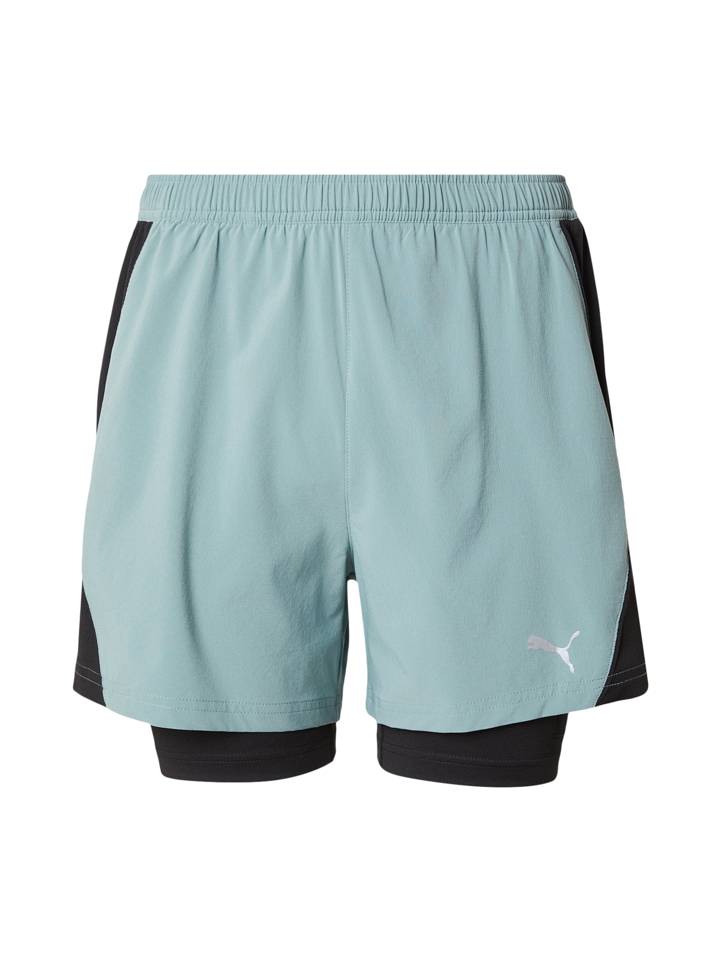 Regular Pantalon de sport 'VELOCITY' PUMA en vert : devant