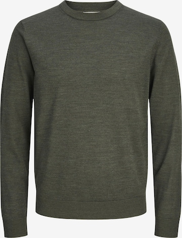 žalia JACK & JONES Megztinis 'JPRMark': priekis