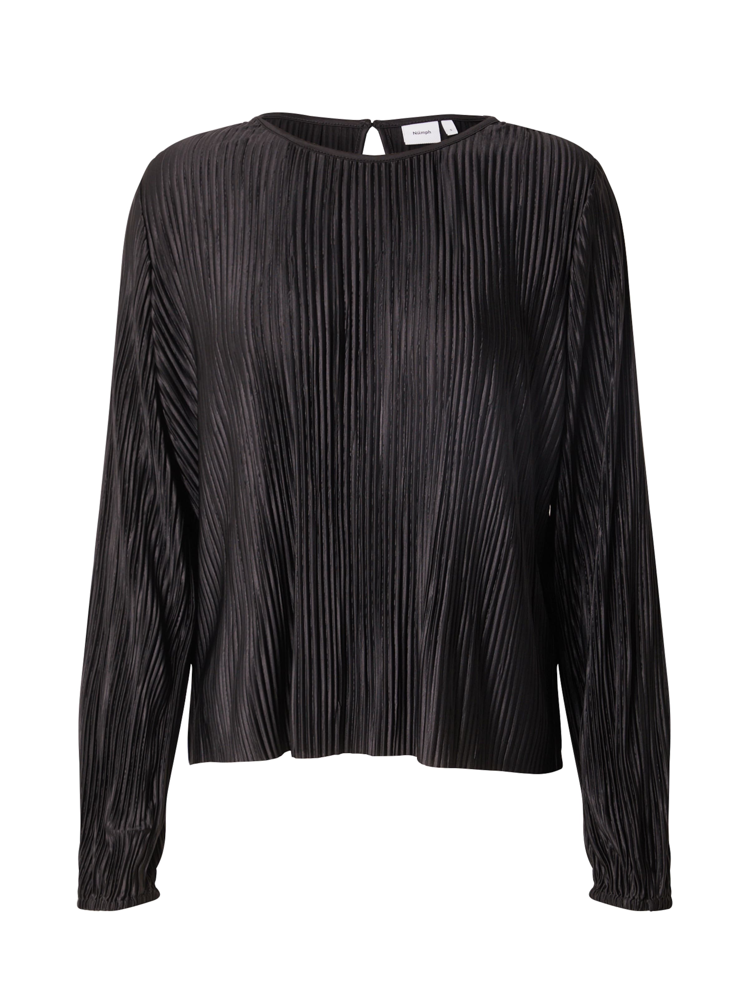 NÜMPH Blúzka - Čierna: predná strana