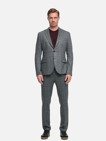Zuitable Slim fit Suit Jacket 'DiNick' in Grey