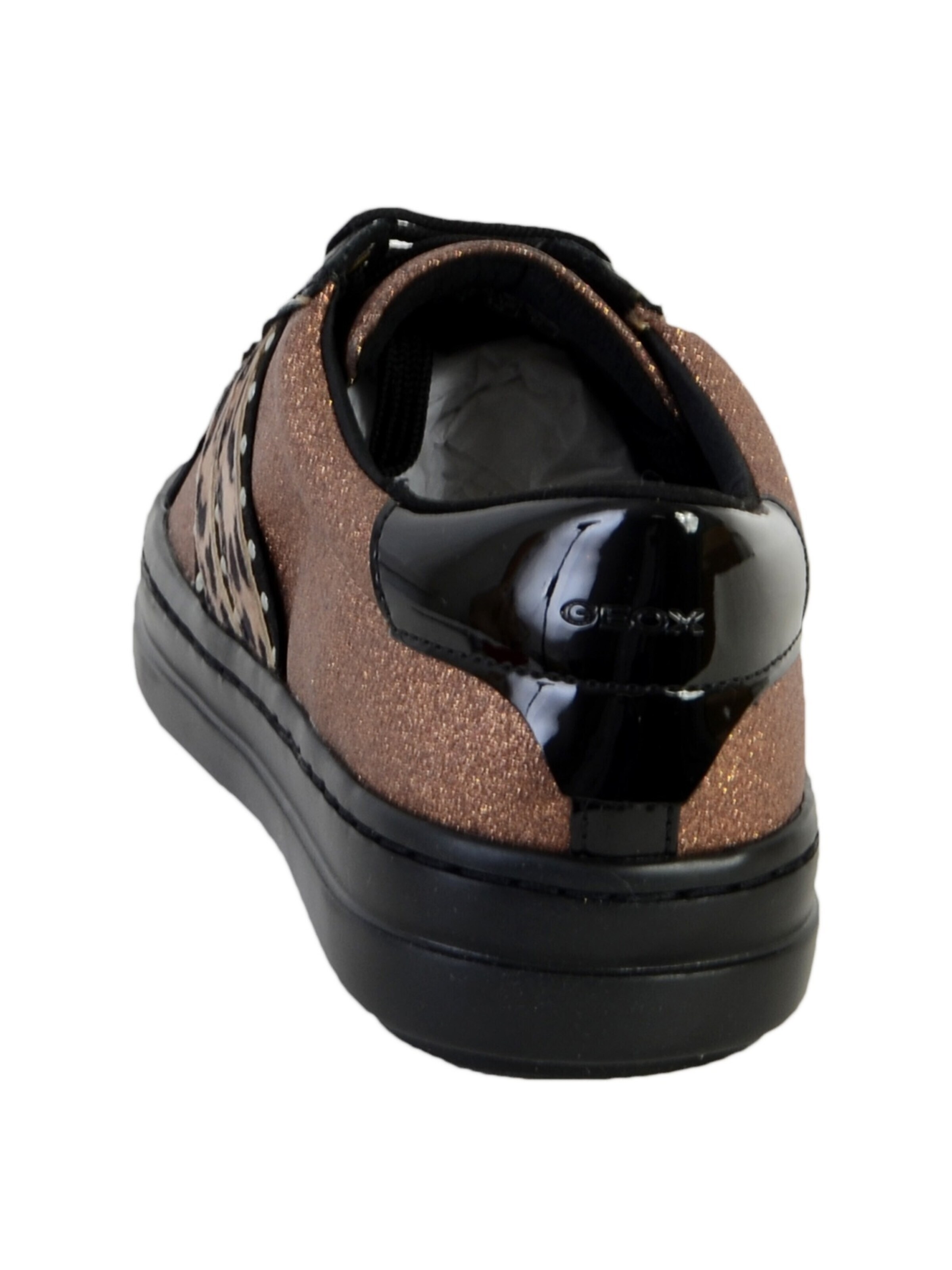 Chaussure de sport à lacets GEOX en marron