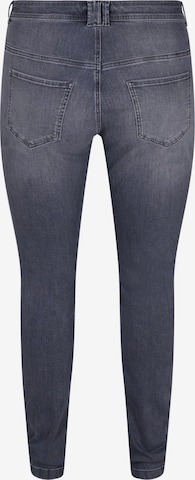 Zizzi Skinny Jeans 'Nille' i grå