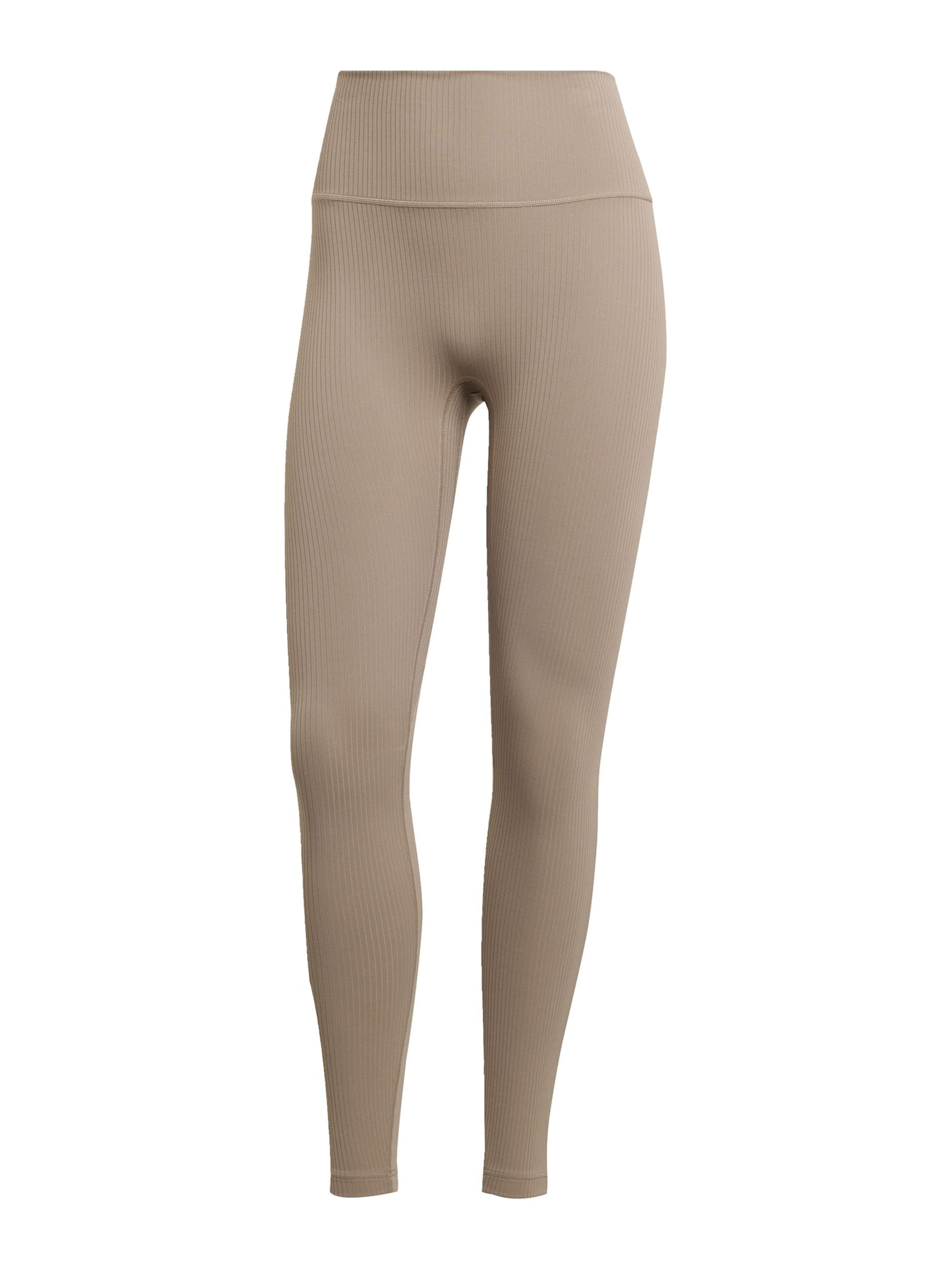 ADIDAS PERFORMANCE Скинни Спортивные штаны 'ALL ME' в Бежевый: спереди