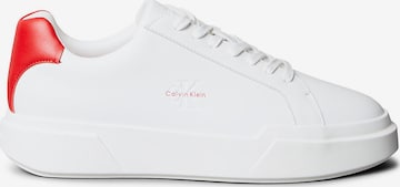 Calvin Klein Sneakers in White: front