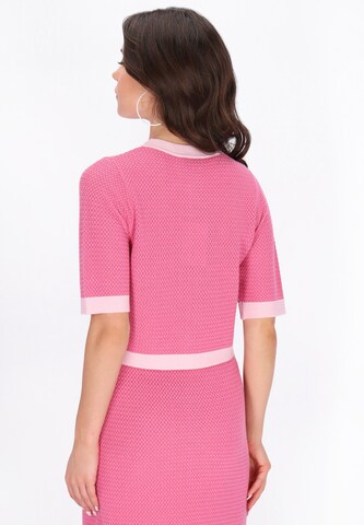 Cardigan faina en rose