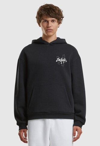 ZOO YORK Sweatshirt 'Tags Fluffy' in Black