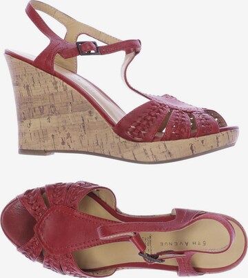 5TH AVENUE Sandals & High-Heeled Sandals in 41 in Red: front