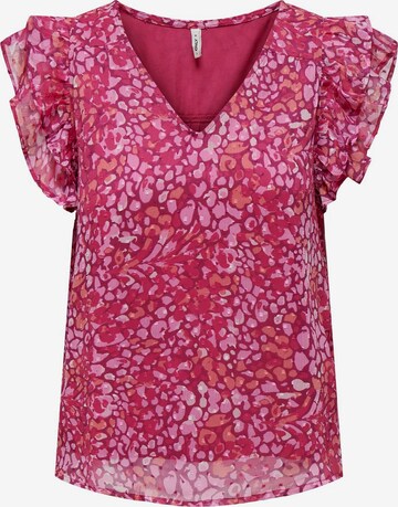 ONLY - Blusa 'JOSEFINA' en rosa: frente