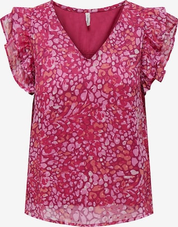 ONLY Bluse 'JOSEFINA' in Pink: predná strana