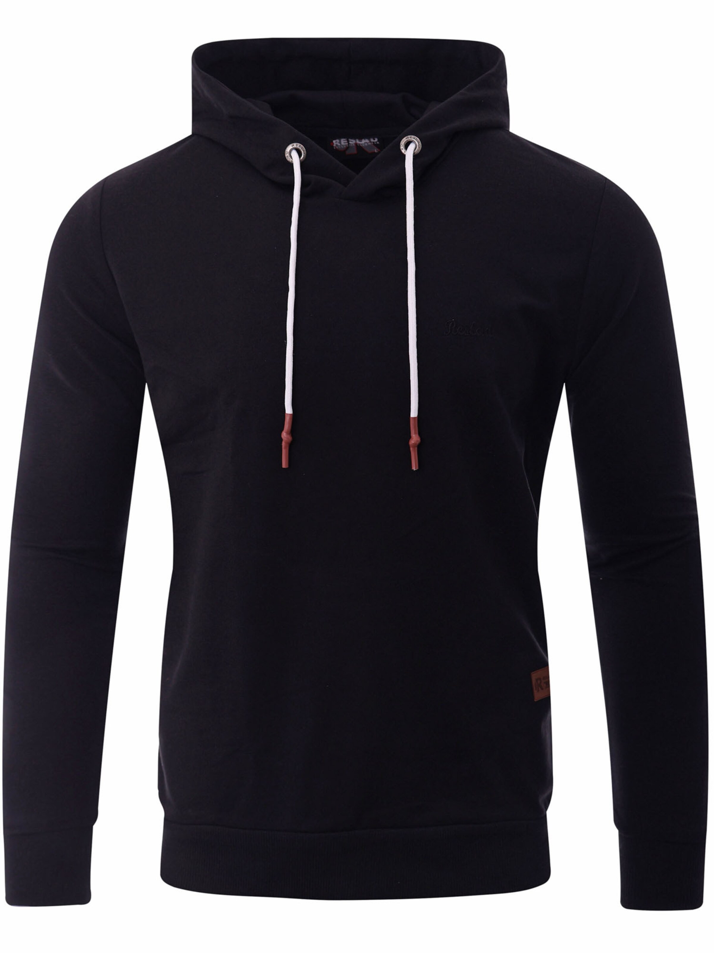 Reslad Sweatshirt 'RS1011'‌‌‌‌‌‌‌ in Schwarz: Vorderseite