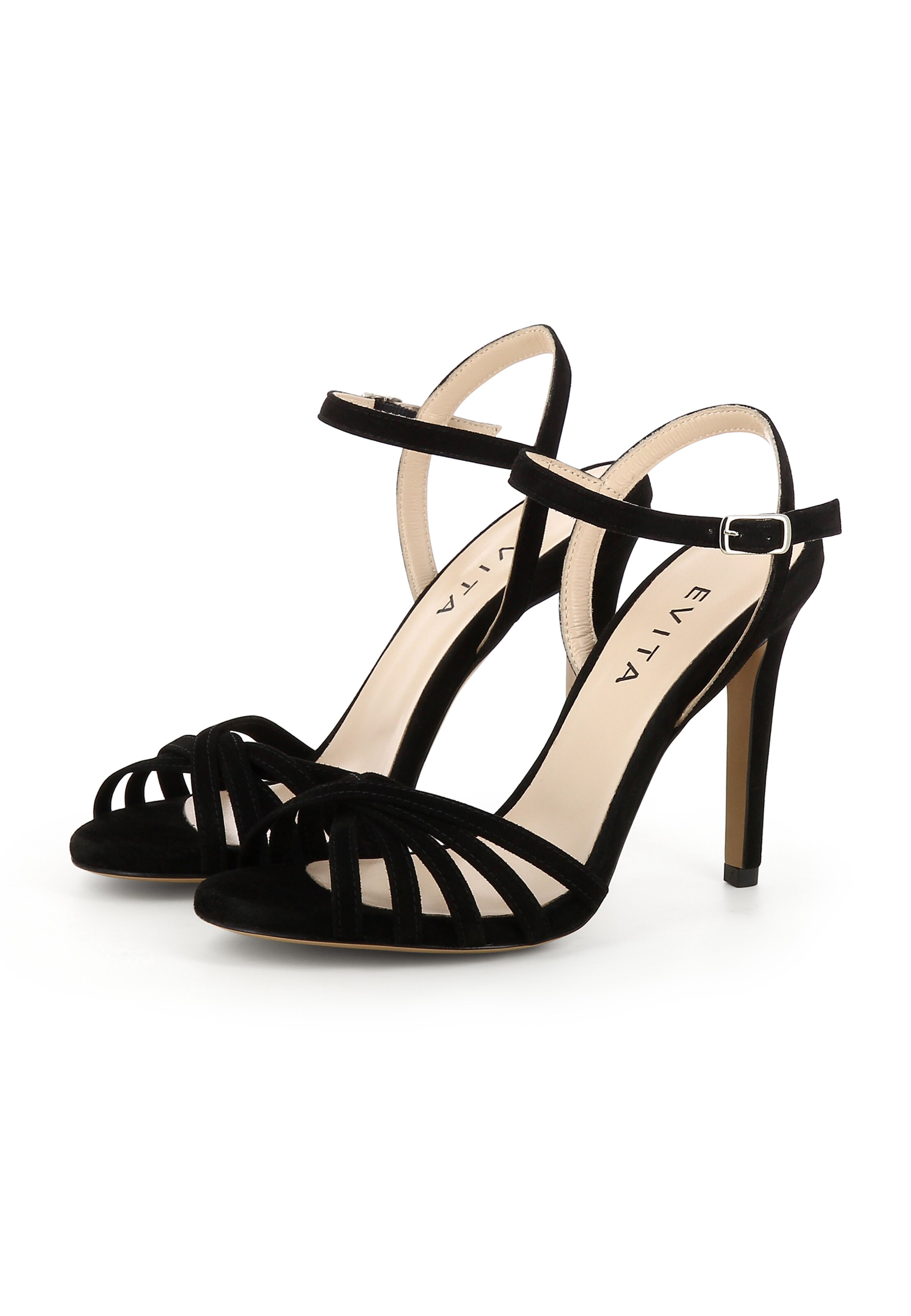 EVITA Strap sandal 'EVA' in Black
