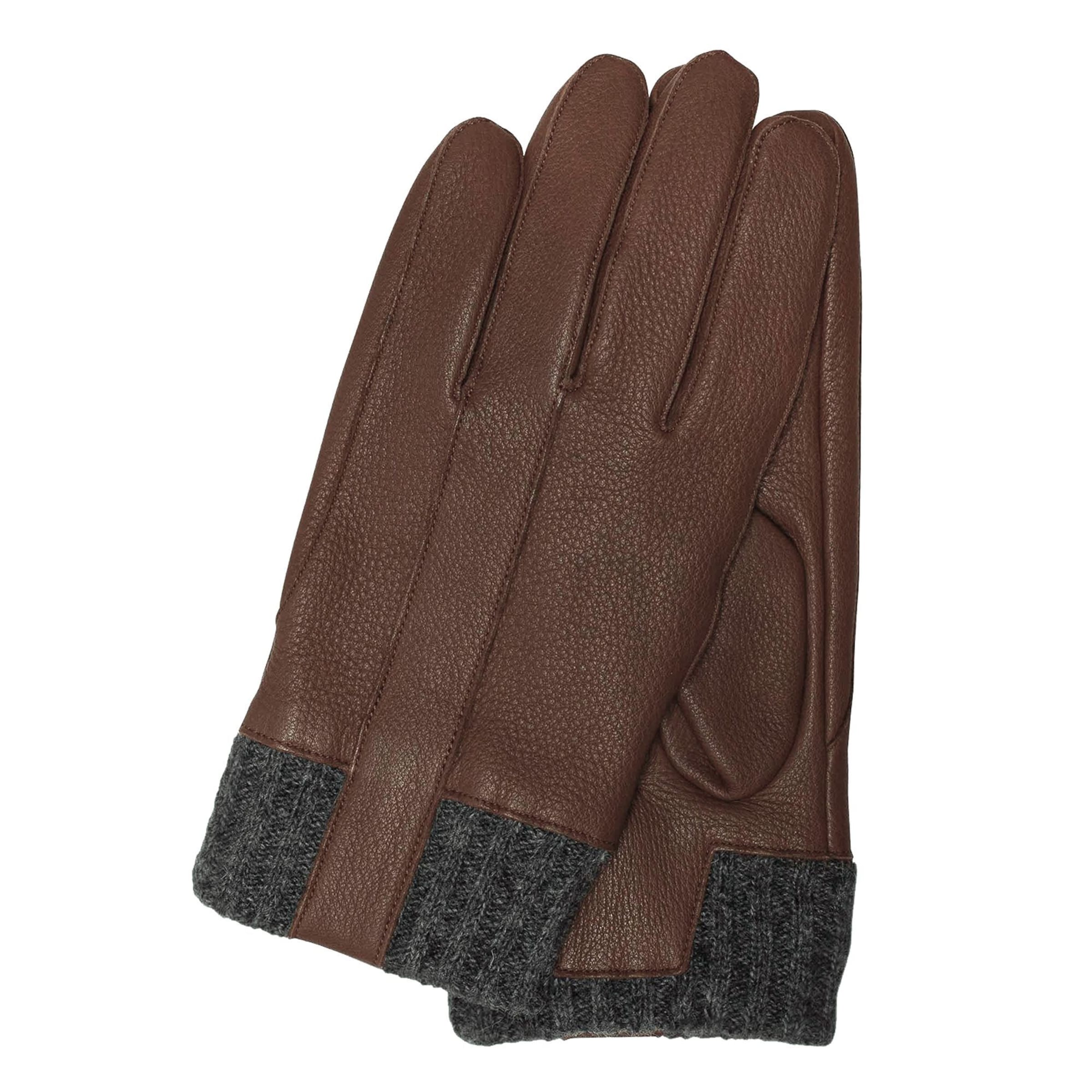 Gants 'Otis' KESSLER en marron : devant