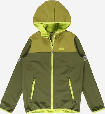JACK WOLFSKIN Outdoor jacket 'FOURWINDS' in Green: front