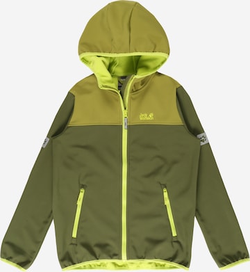 JACK WOLFSKIN Kurtka outdoor 'FOURWINDS' w kolorze zielony: przód