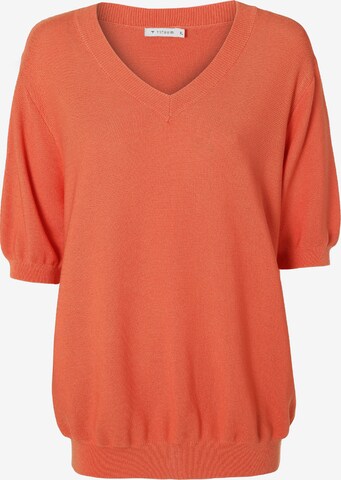 Pull-over 'Fokia' TATUUM en orange : devant