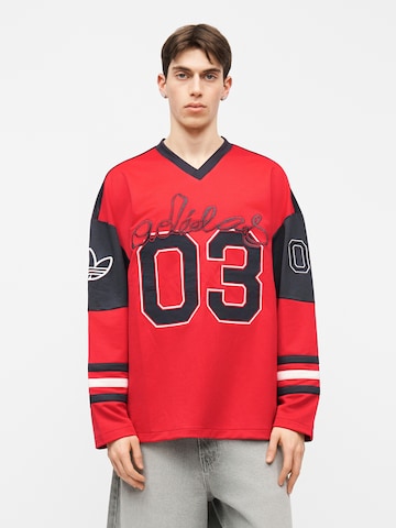 ADIDAS ORIGINALS Shirt 'HOCKY' in Red: front