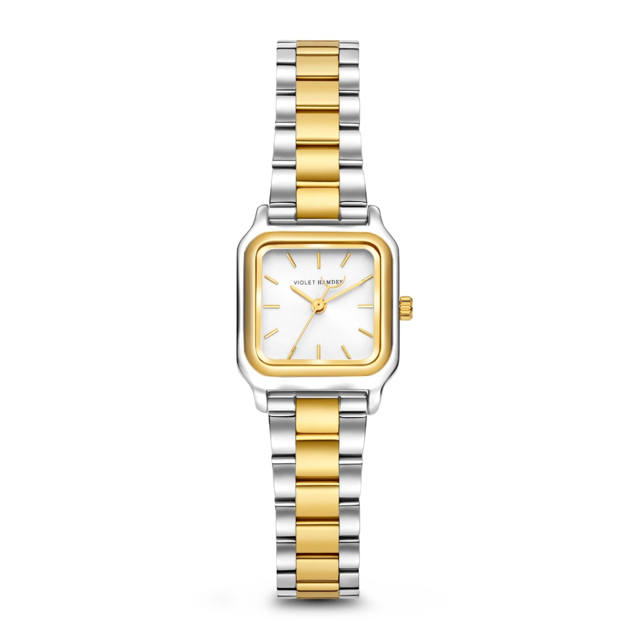 Violet Hamden Analog watch in Gold: front