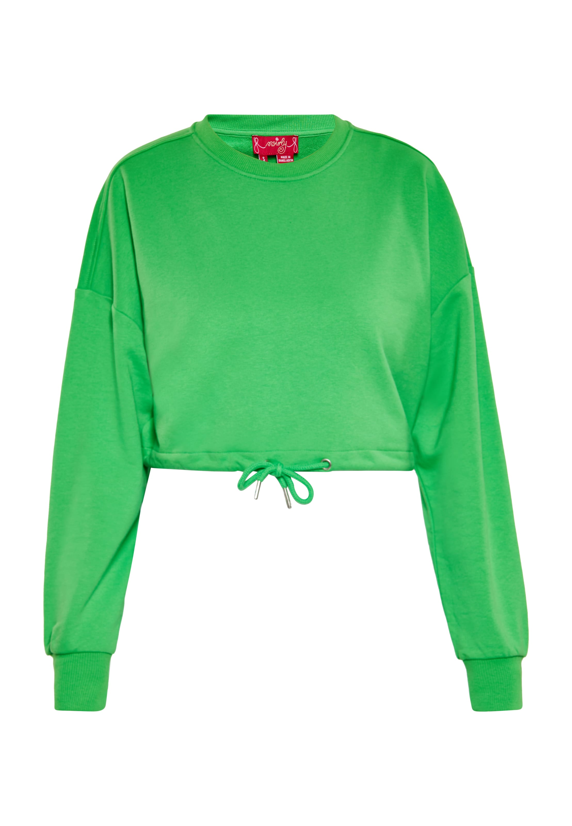 swirly Sweatshirt i grön: framsida