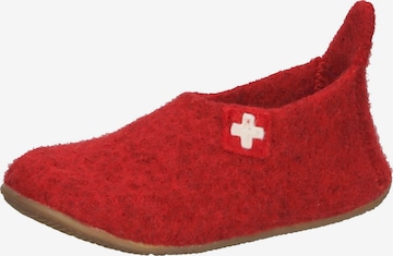 Living Kitzbühel Slippers in Red: front