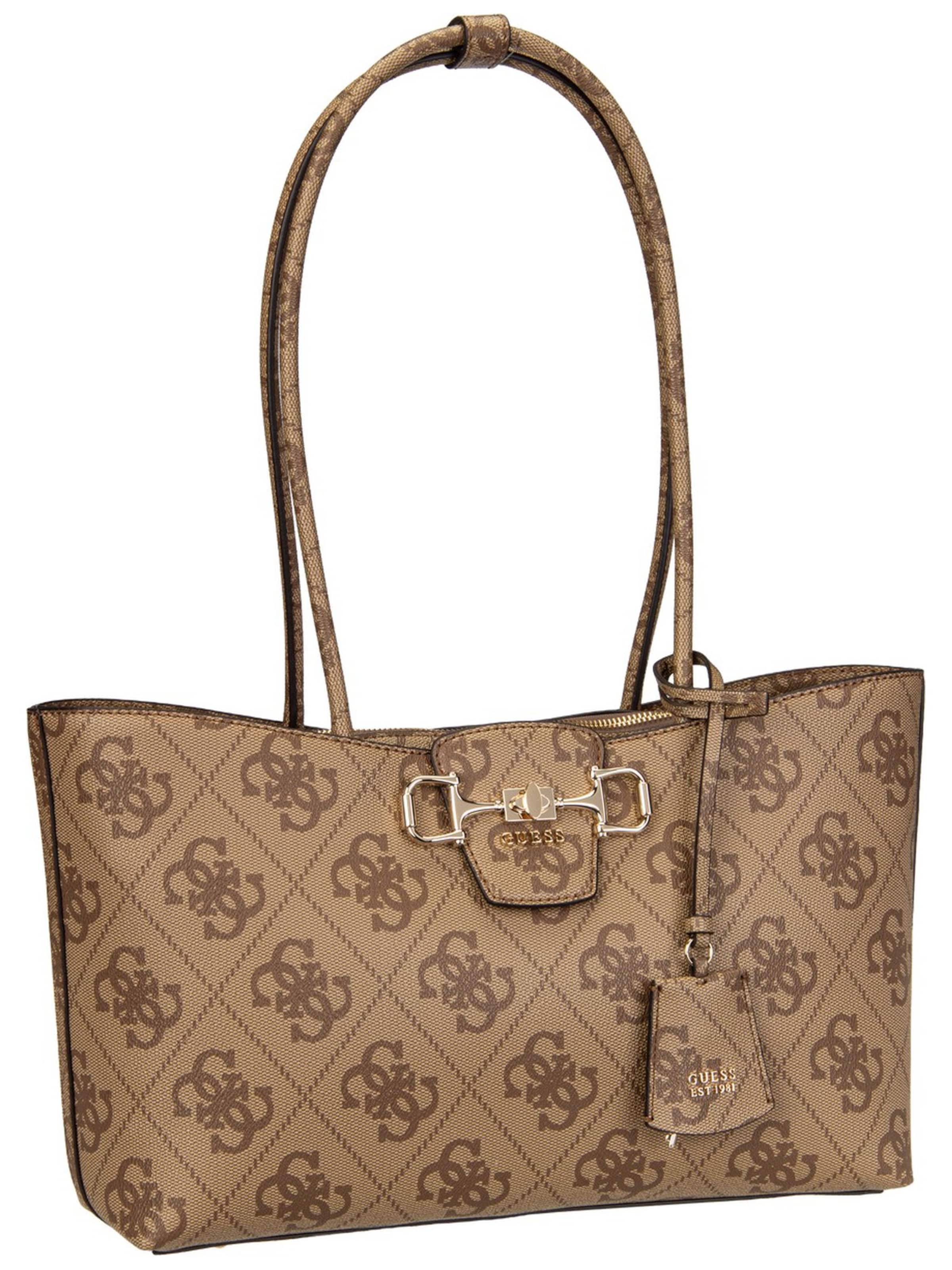 GUESS Cabas 'Janie' en noisette, Vue avec produit