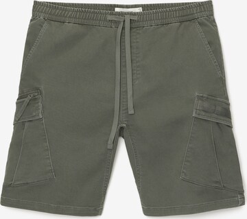 Loosefit Pantalon cargo Pull&Bear en vert : devant