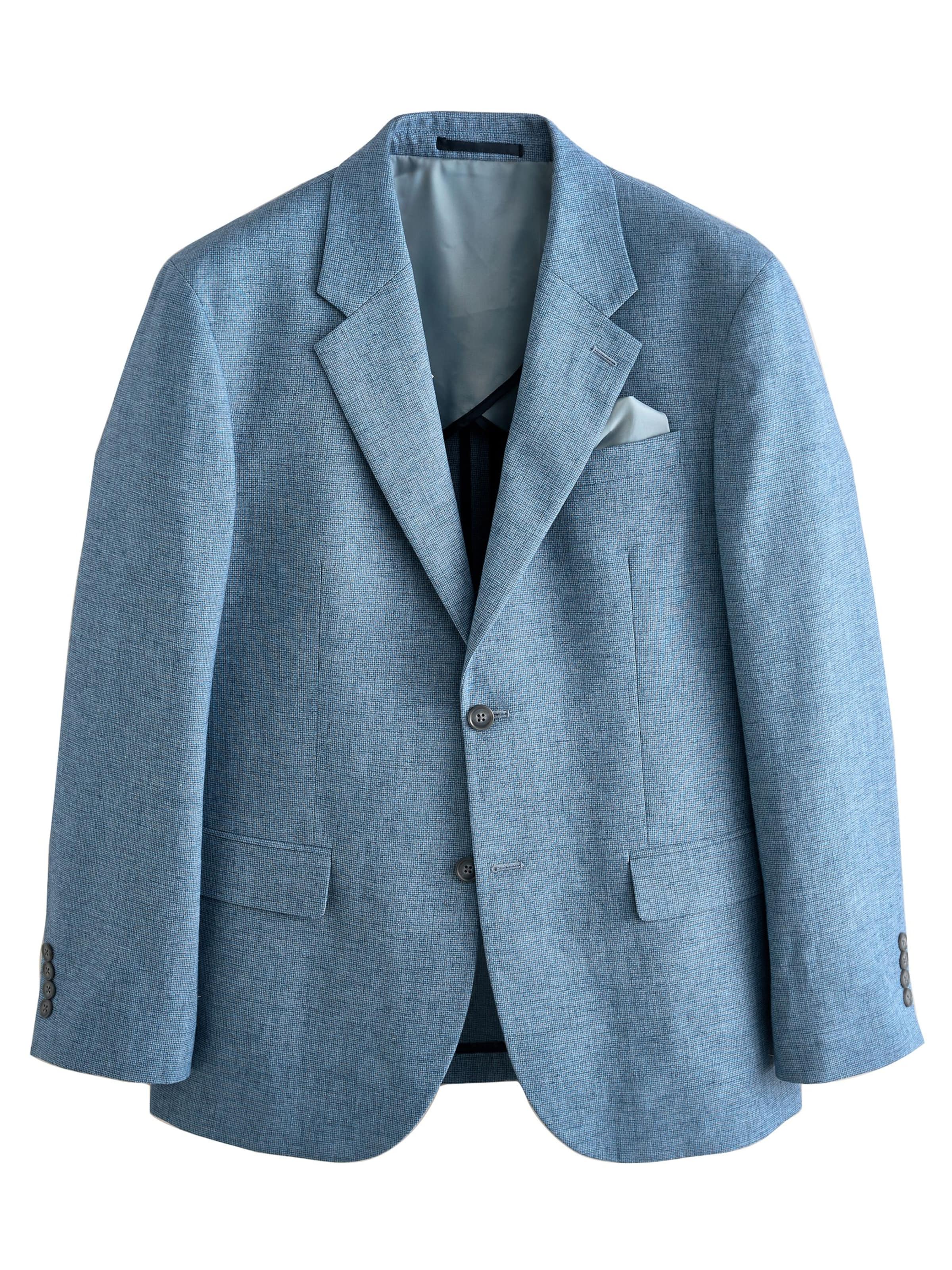 Next Regularny krój Pintsak w kolorze niebieski: przód