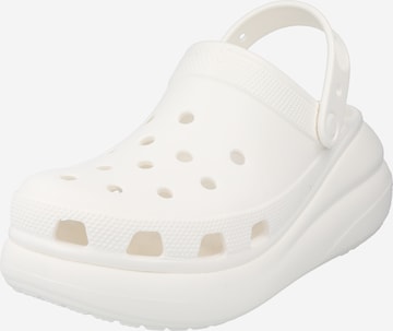 Crocs Puukingad 'Classic Crush', värv valge: eest vaates