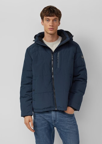 s.Oliver Winterjas in Blauw: voorkant