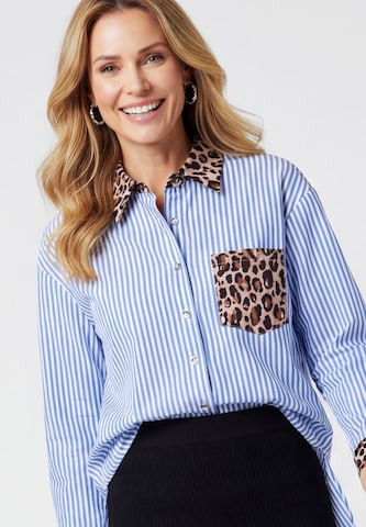 usha BLACK LABEL - Camiseta en azul