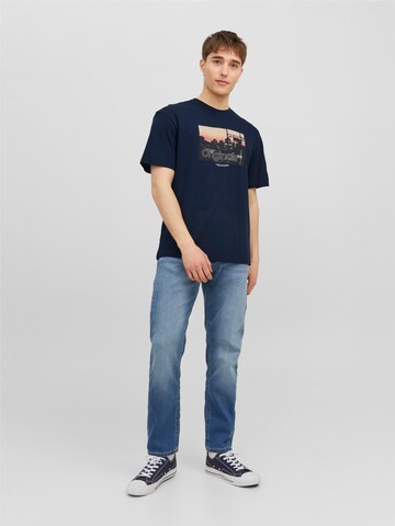 JACK & JONES - Camiseta 'Vesterbro' en azul