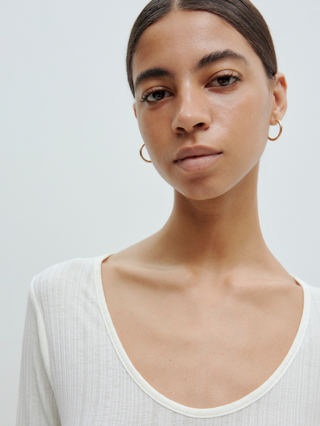 EDITED Produkte Shirt 'Xofia' weiß