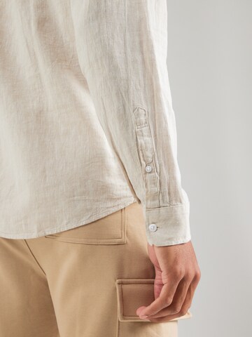 Regular fit Camicia di Lindbergh in grigio