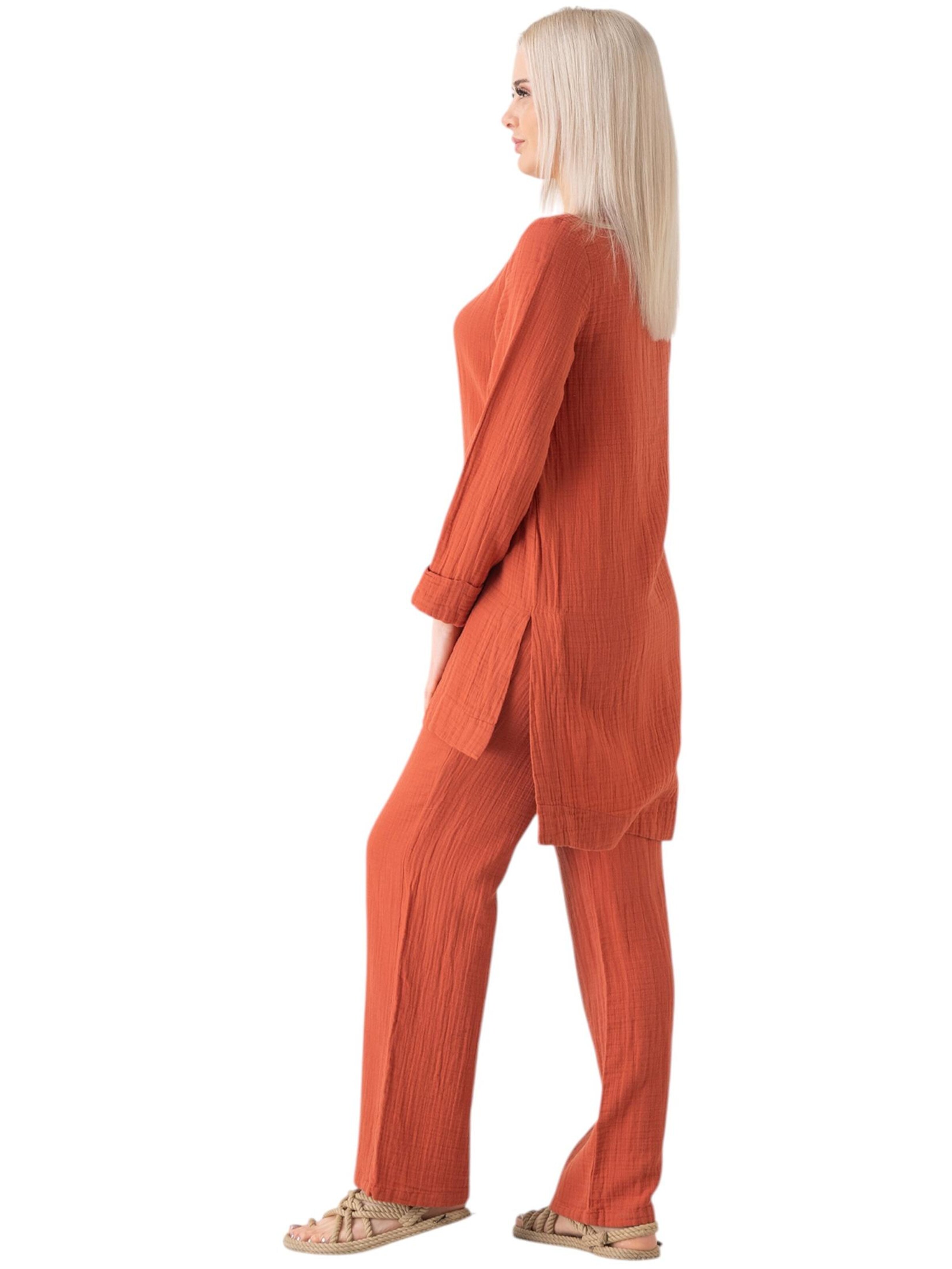 Tenue d'intérieur 'Ayda Modest' WENOR en rouge