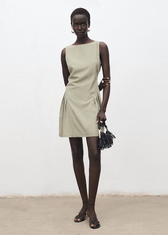 MANGO Kleid 'Sea' in Grün