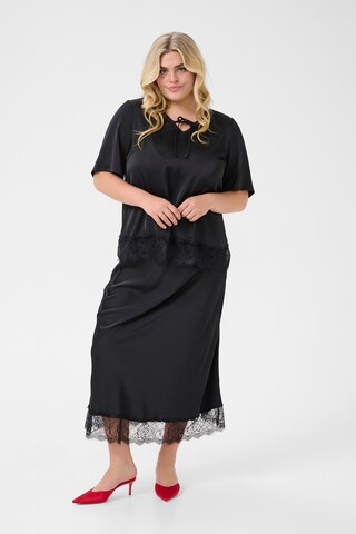 KAFFE CURVE Skirt in Black
