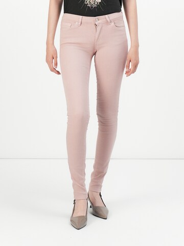 ONLY - Skinny Vaquero 'ONLBLUSH' en rosa: frente